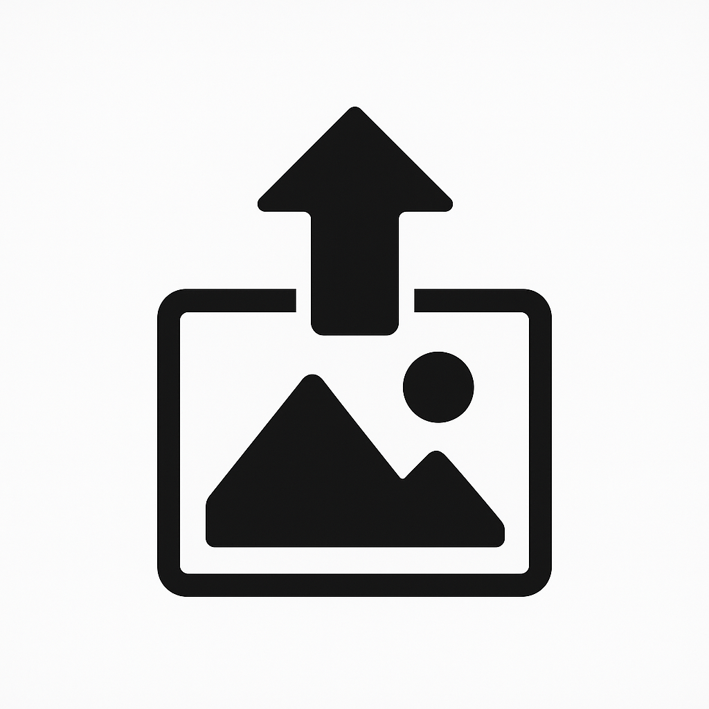 Upload Images Icon